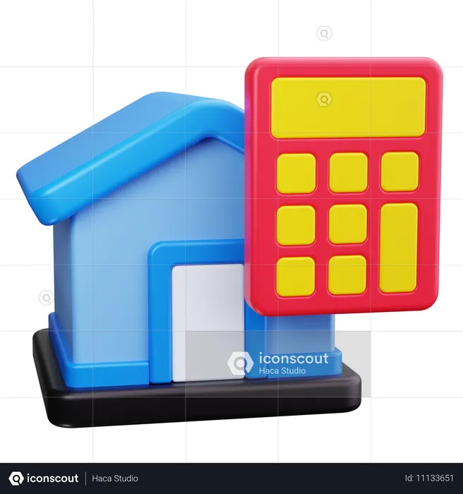 Calculadora  3D Icon