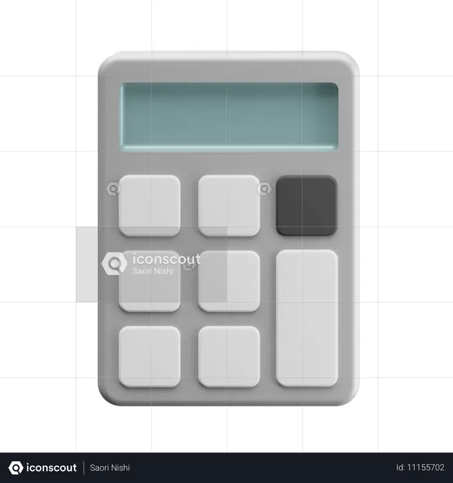 Calculadora  3D Icon