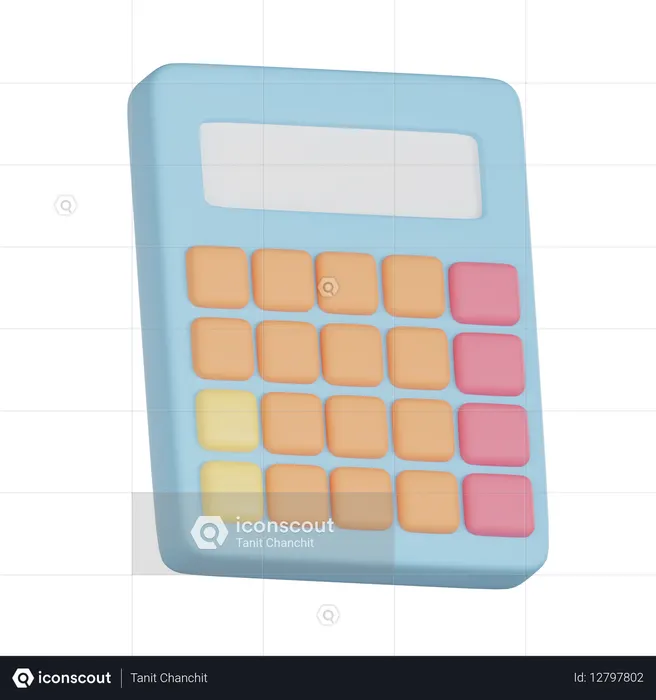Calculadora  3D Icon