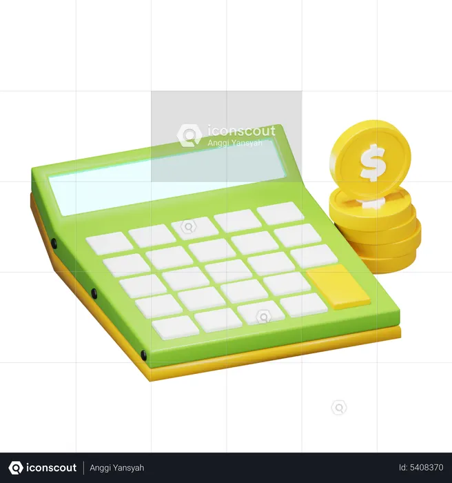 Calculadora  3D Icon