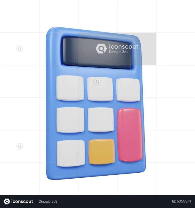 Calculadora  3D Icon