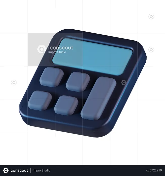 Calculadora  3D Icon