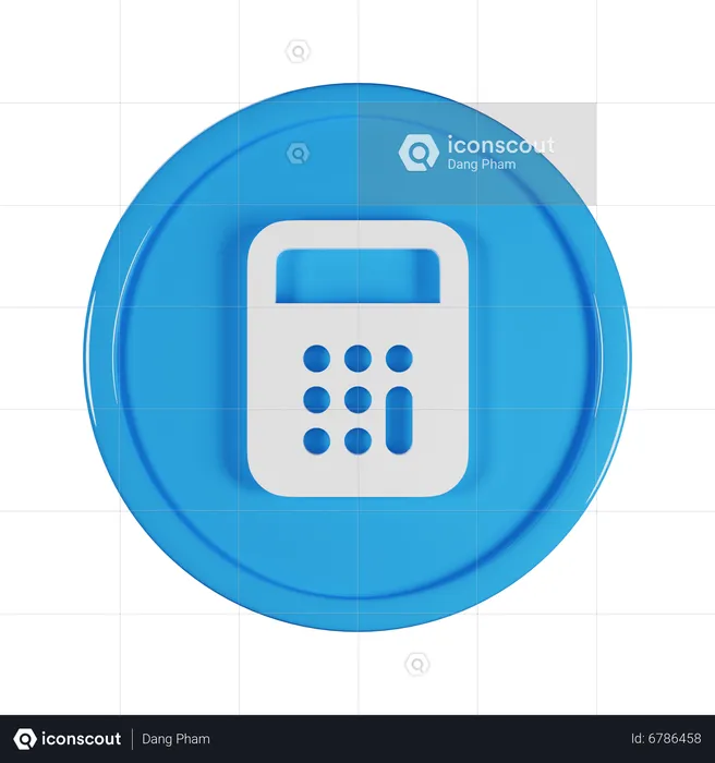 Calculadora  3D Icon