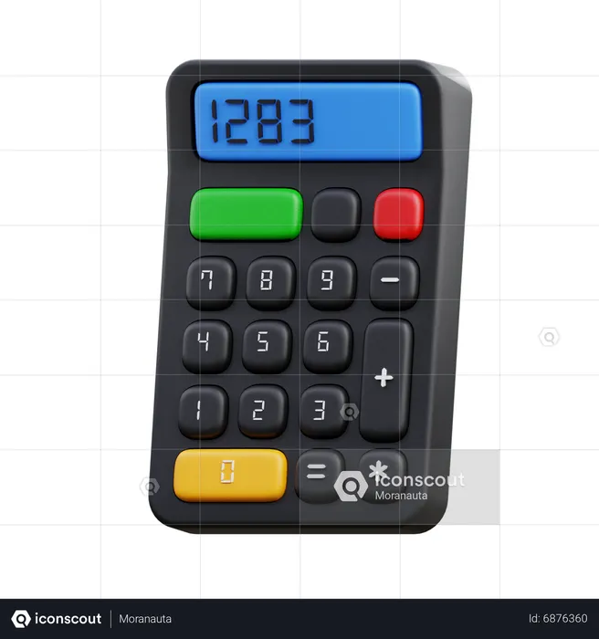 Calculadora  3D Icon