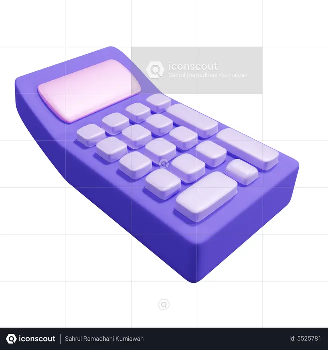 Calculate  3D Icon