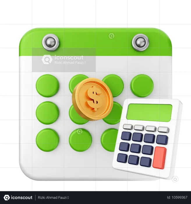 Calculate calendar 3d icon free download user interface 3d icons