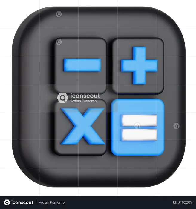 Calculation  3D Illustration