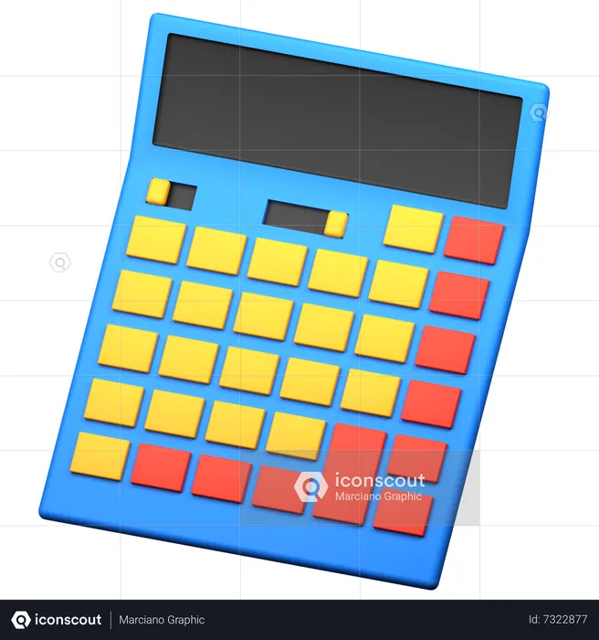 Calculator  3D Icon