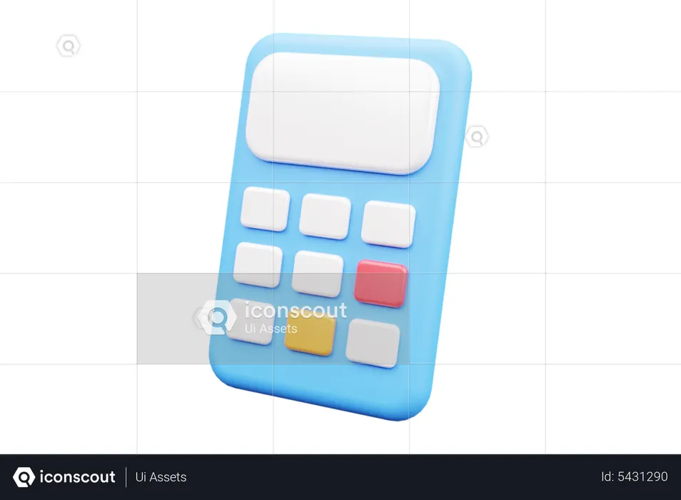 Calculator  3D Icon