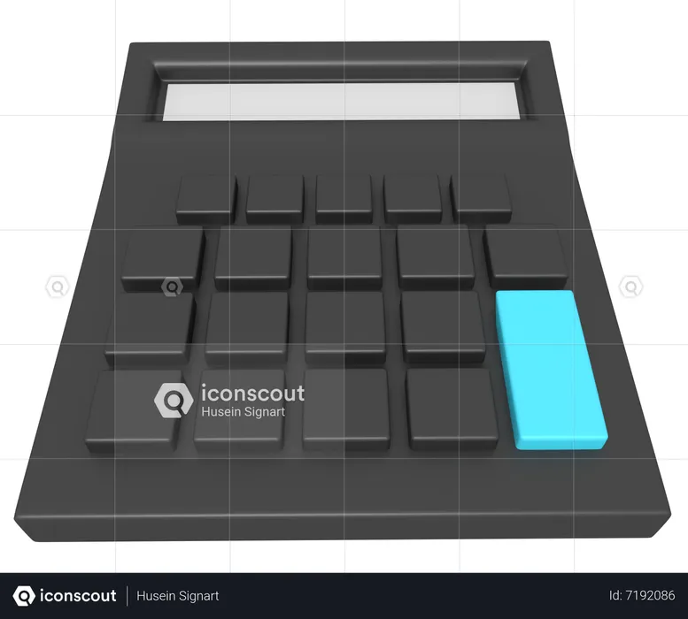 Calculator  3D Icon