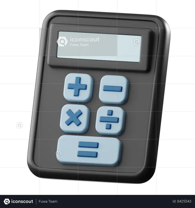 Calculator  3D Icon