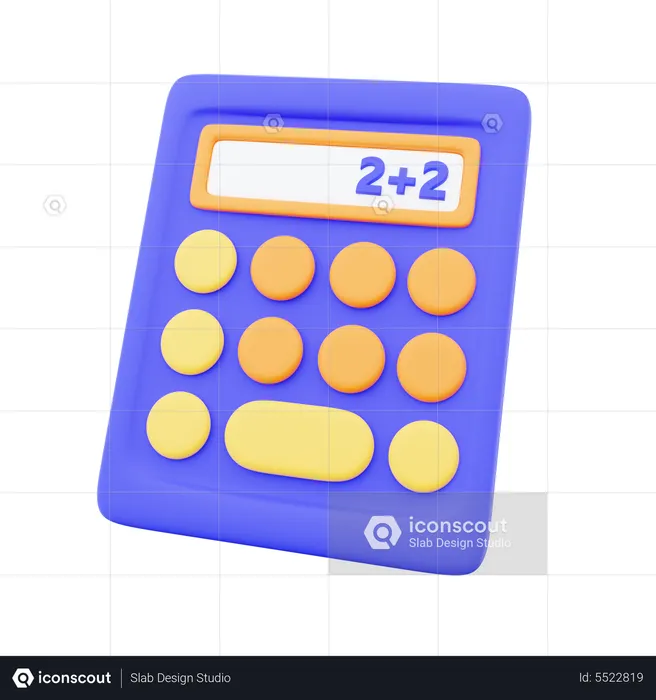 Calculator  3D Icon