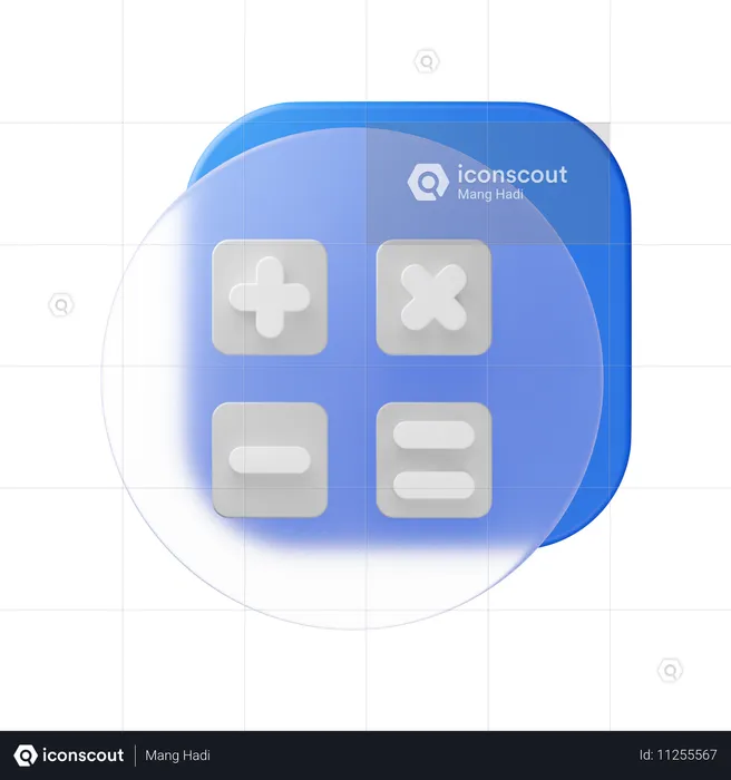 Calculator  3D Icon