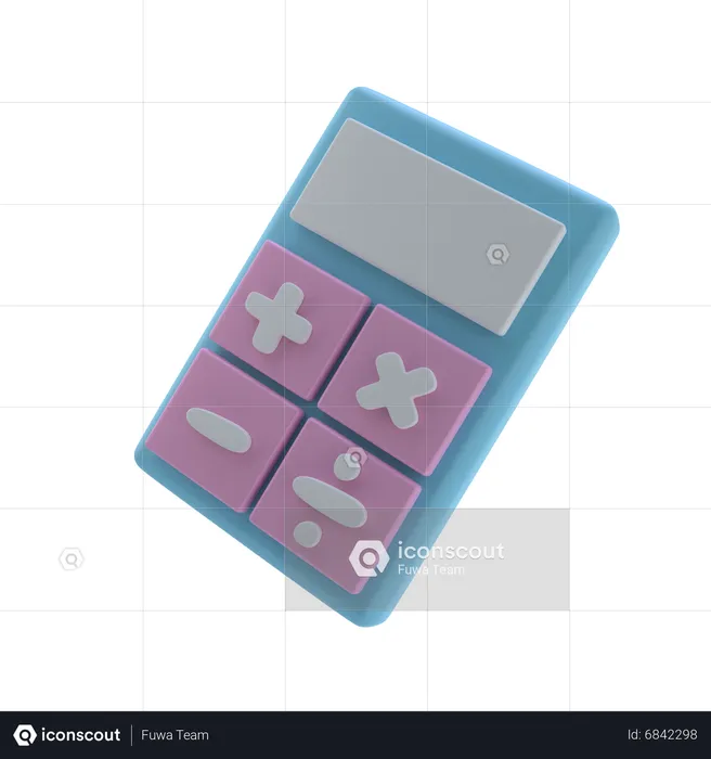 Calculator  3D Icon