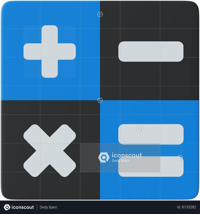 Calculator  3D Icon