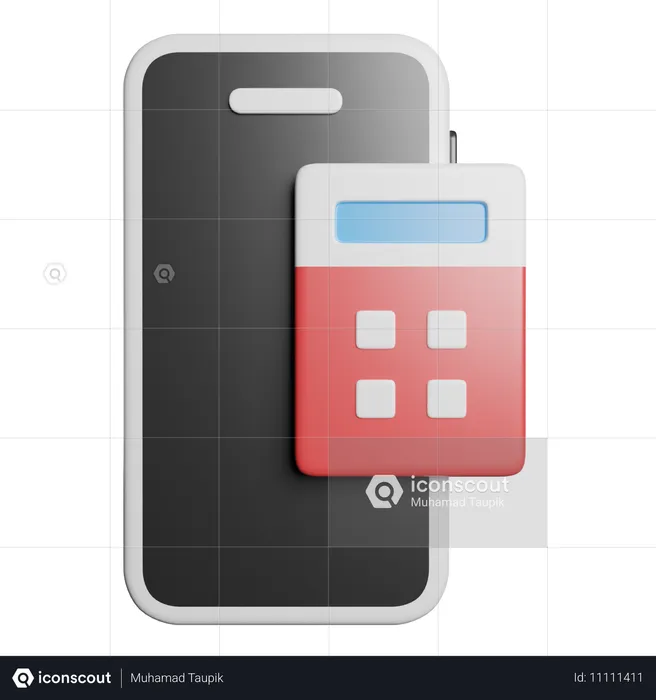 Calculator  3D Icon