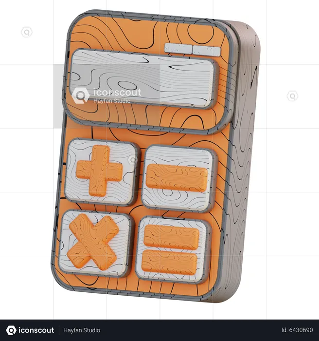 Calculator  3D Icon