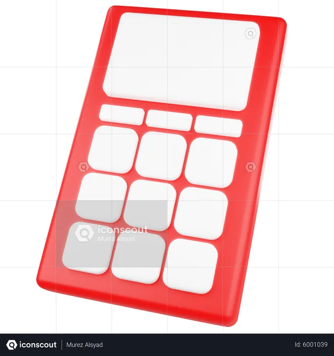 Calculator  3D Icon