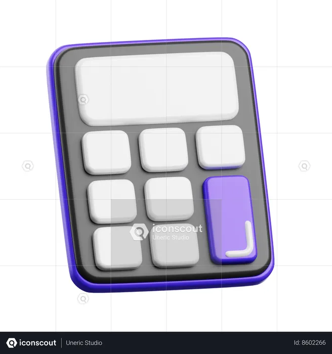 Calculator  3D Icon