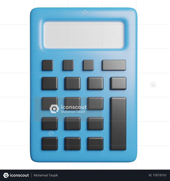 Calculator  3D Icon