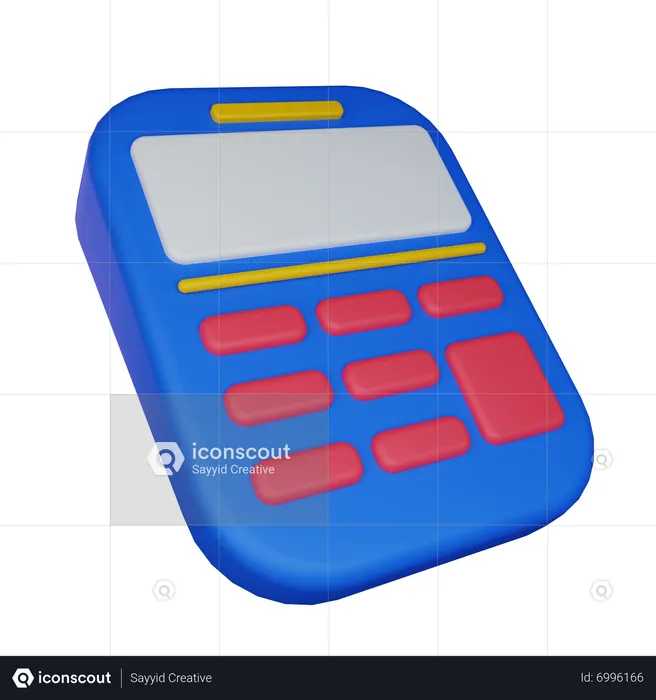 Calculator  3D Icon