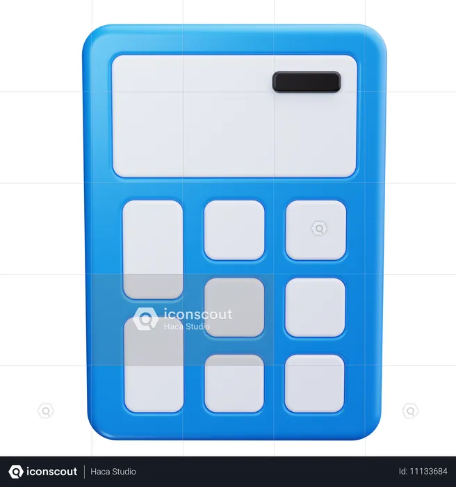 Calculator  3D Icon