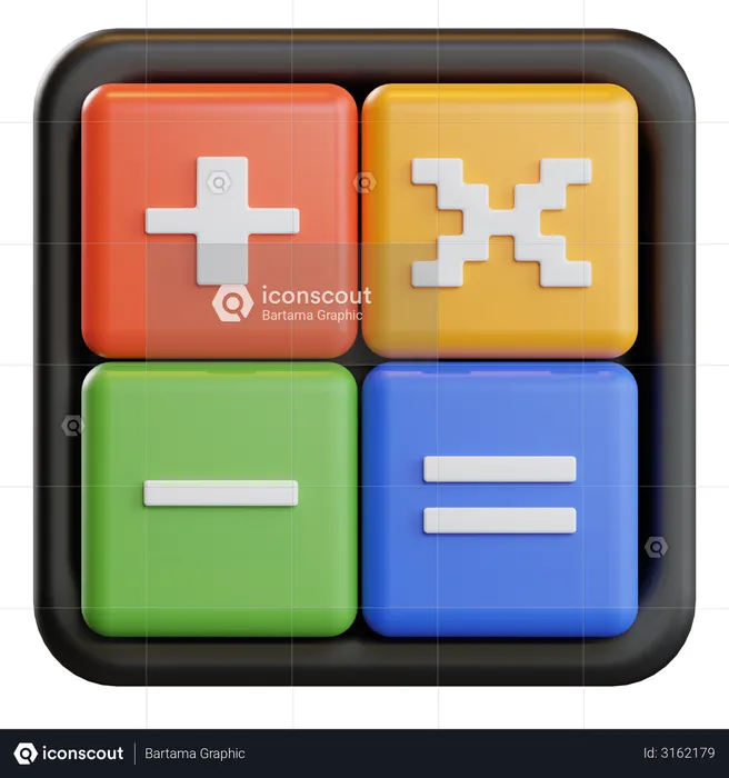 Calculator  3D Illustration
