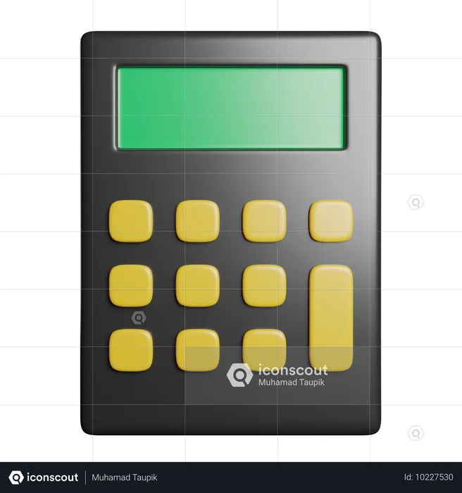 Calculatrice  3D Icon