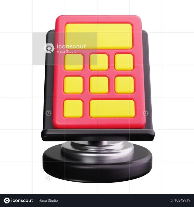 Calculatrice  3D Icon