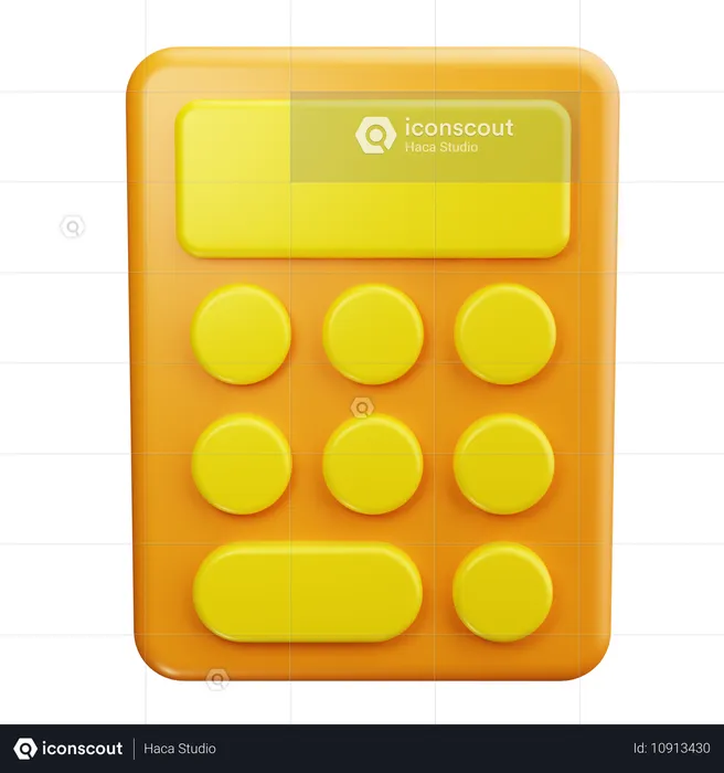 Calculatrice  3D Icon