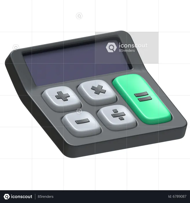 Calculatrice  3D Icon