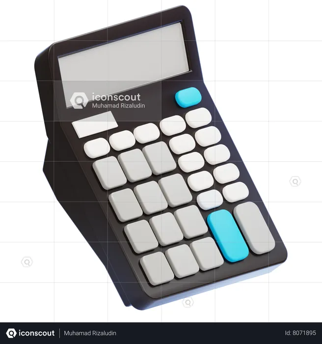 Calculatrice  3D Icon