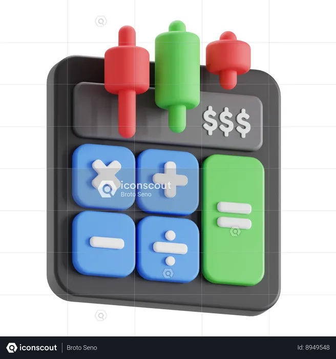 Calculer  3D Icon