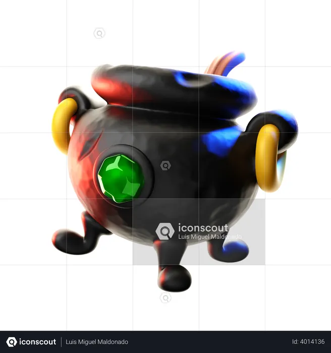Caldera  3D Icon