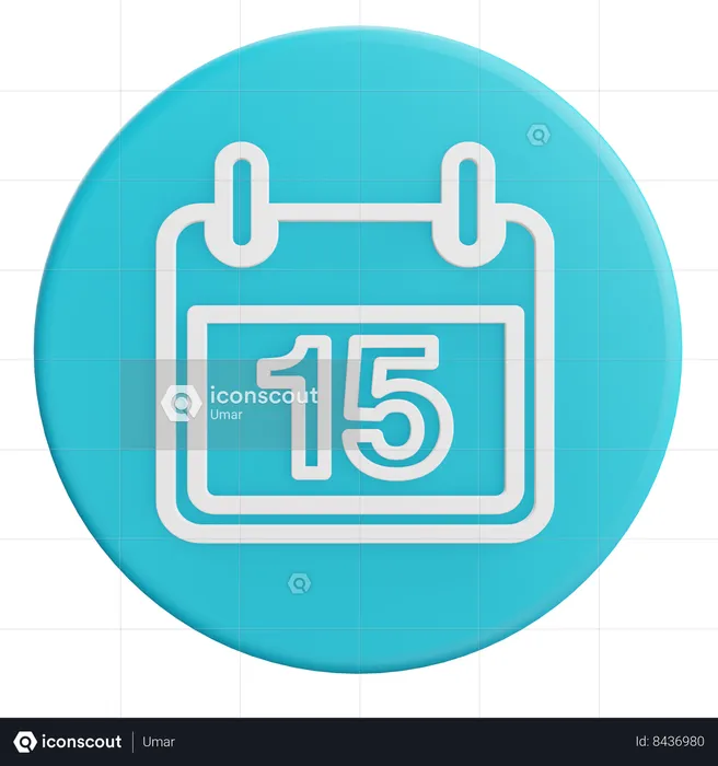 Calendar  3D Icon