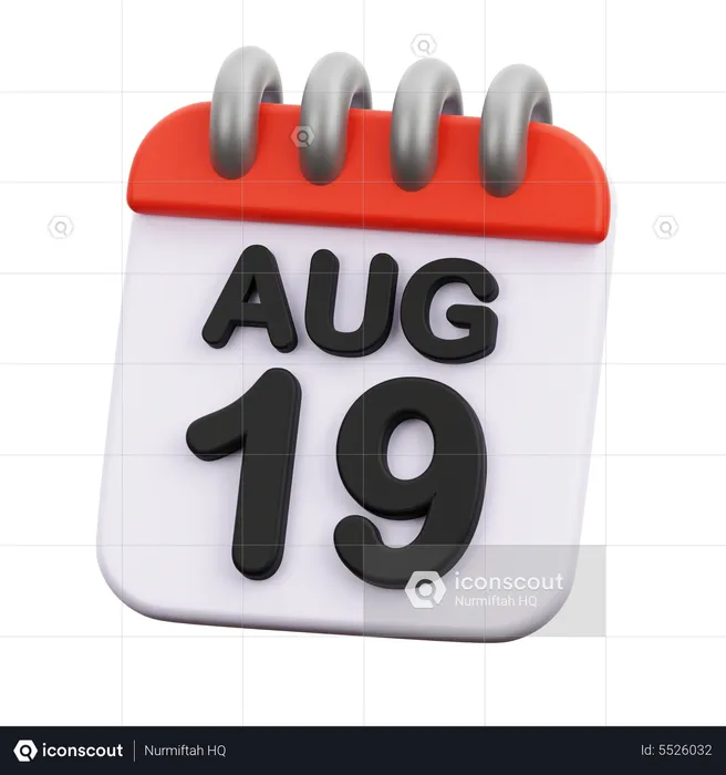 Calendar  3D Icon