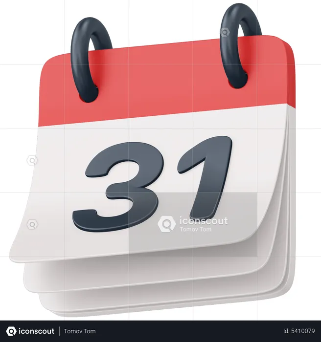 Calendar  3D Icon