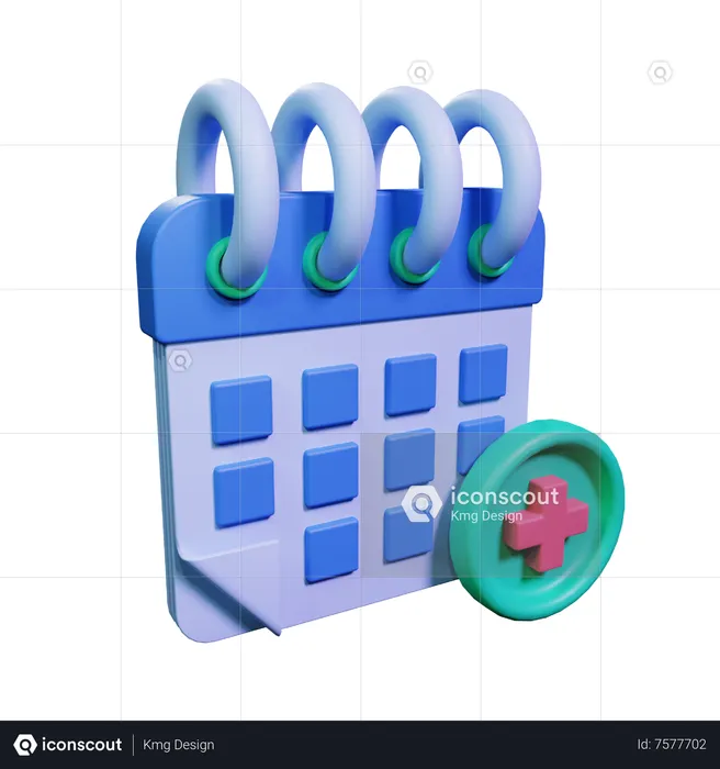 Calendar  3D Icon