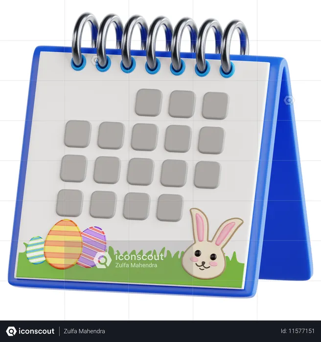 Calendar  3D Icon