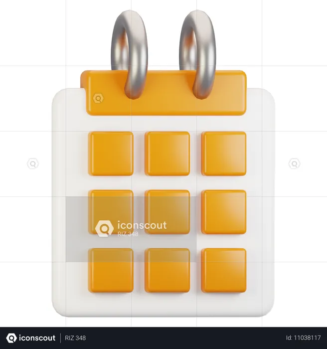 Calendar  3D Icon