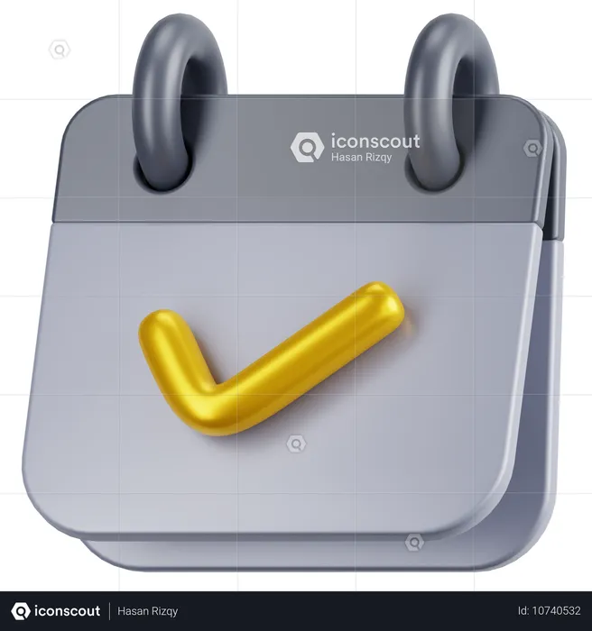 Calendar  3D Icon