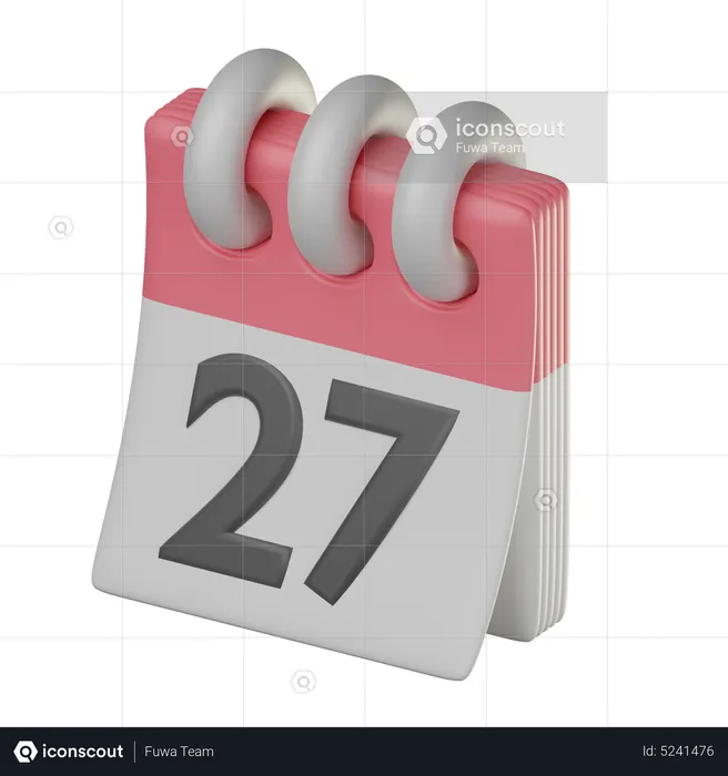 Calendar  3D Icon