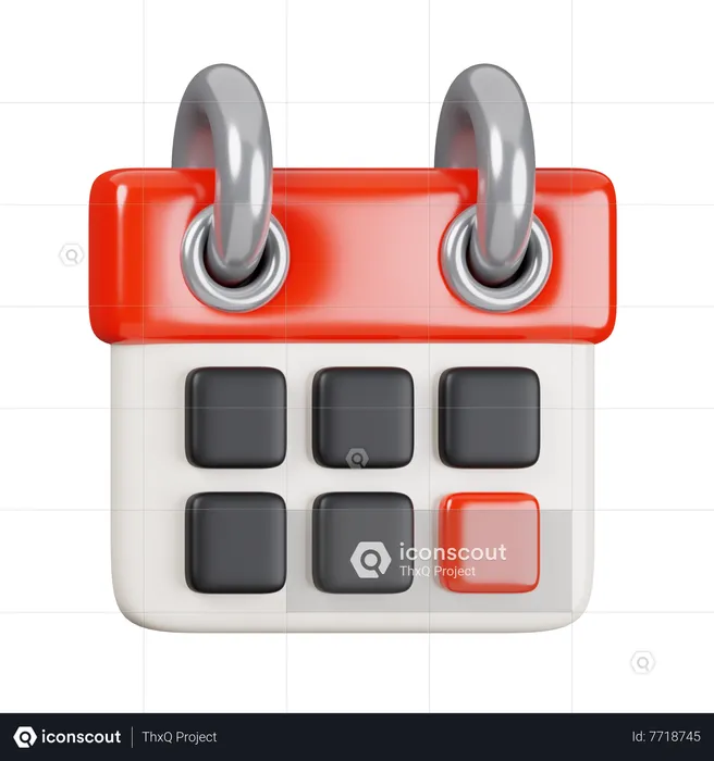 Calendar  3D Icon