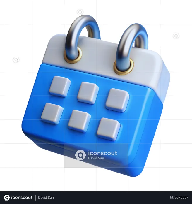 Calendar  3D Icon