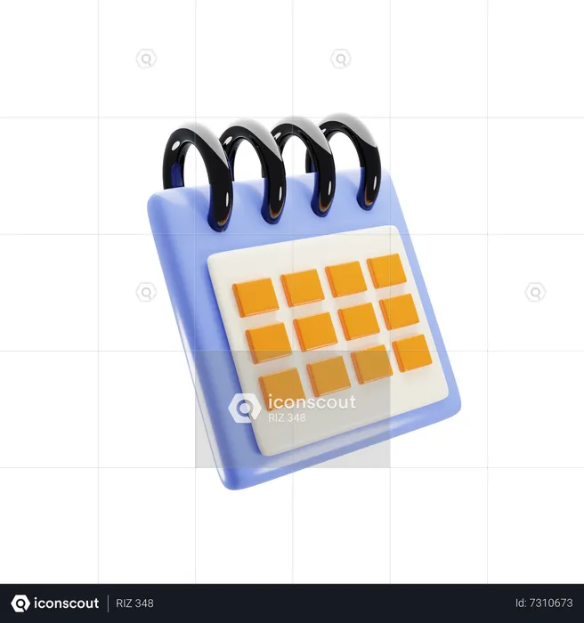 Calendar  3D Icon