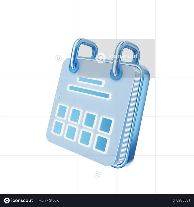 Calendar  3D Icon