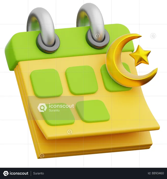 Calendar  3D Icon