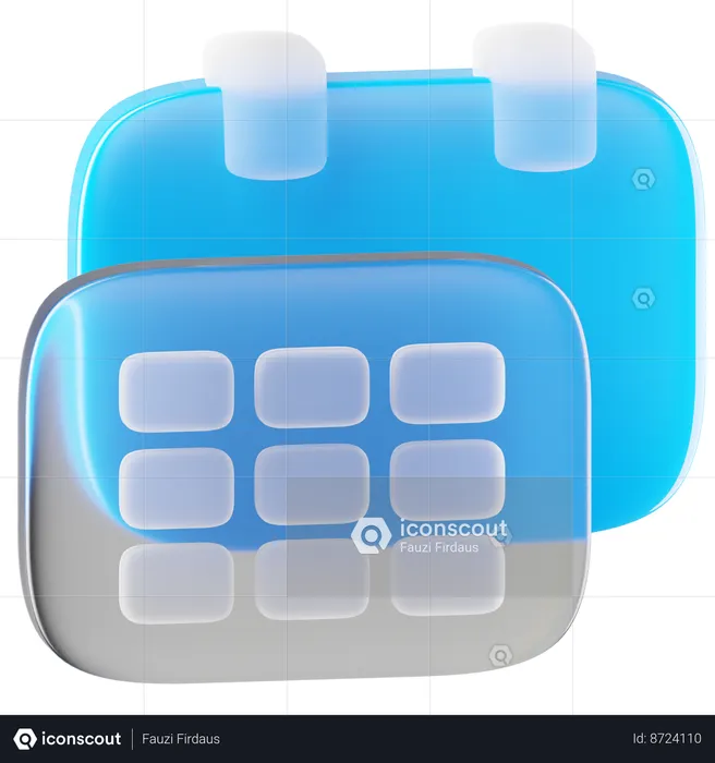 Calendar  3D Icon