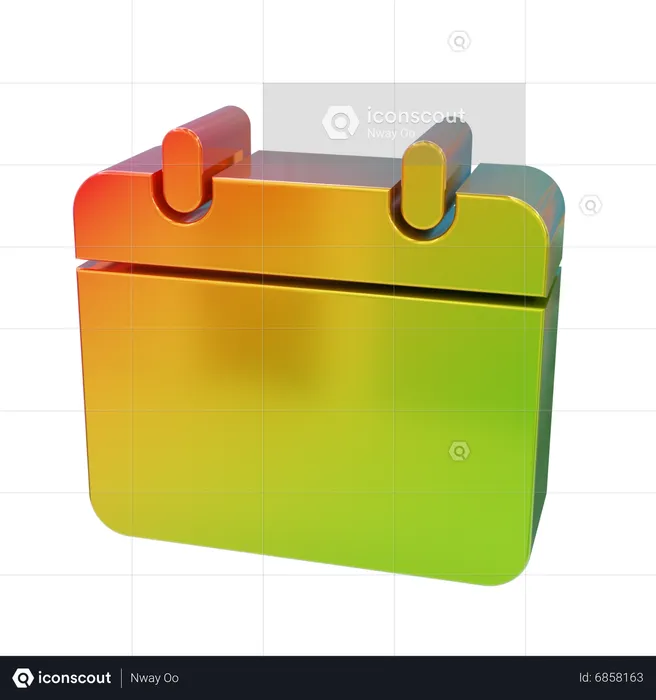 Calendar  3D Icon