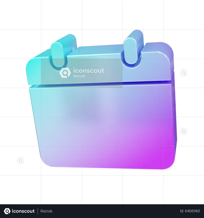 Calendar  3D Icon